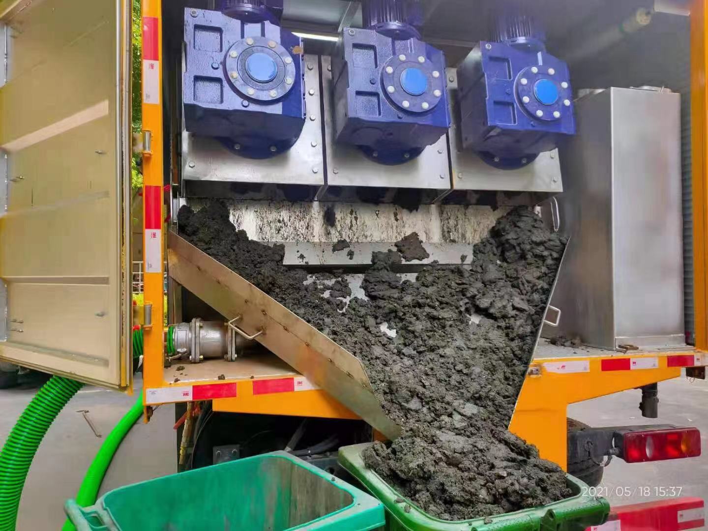 吴中化粪池清掏城市维护站-泥浆净化干湿分离处理